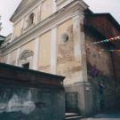 Restauro Chiesa della Pace a Chieri - facciata prima del restauro