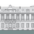 Ristrutturazione Edificio ottocentesco a Moncalieri - prospetto