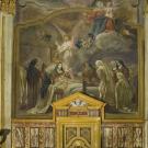 Restauro chiesa S. Teresa a Torino -  cappella di santa Teresa dopo l'intervento di restauro